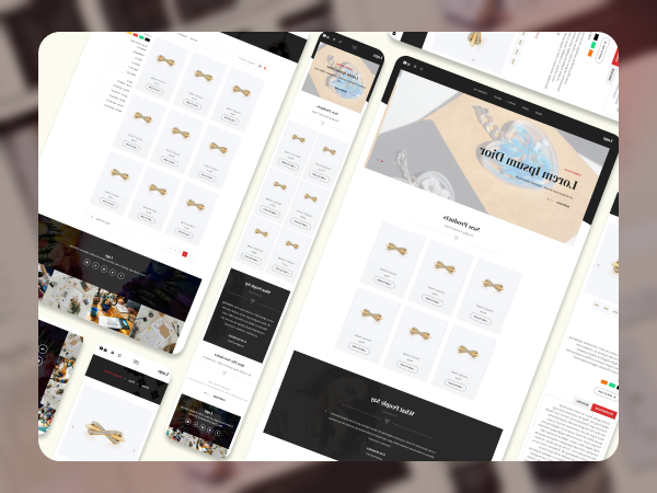 Jewelry Store Template